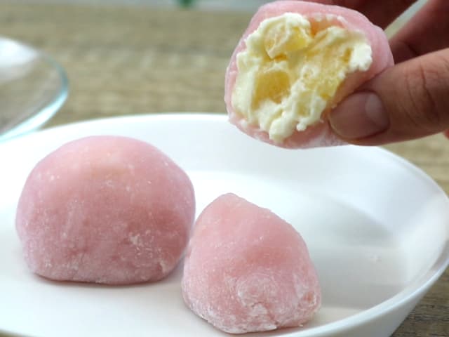 Rice cake stuffed with Apple and Cream cheese　サムネイル画像